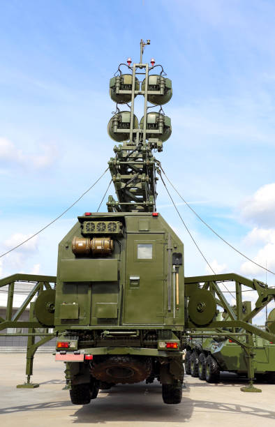 istock Mobile digital radio relay station 1308161171