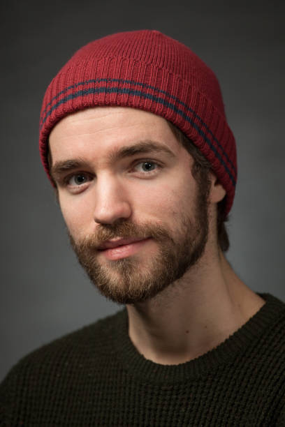istock Studio portrait of a 25 year old bearded man 1308162283