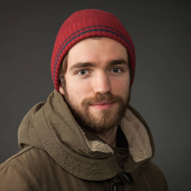 istock Studio portrait of a 25 year old bearded man 1308162321
