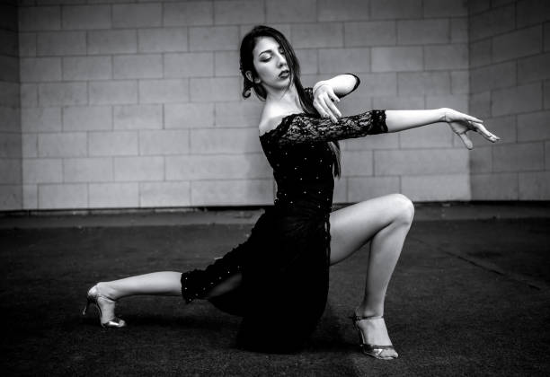 istock Attractive young woman dancing 1308162330