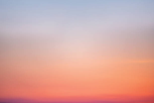 istock Background of an orange sunset 1308177153