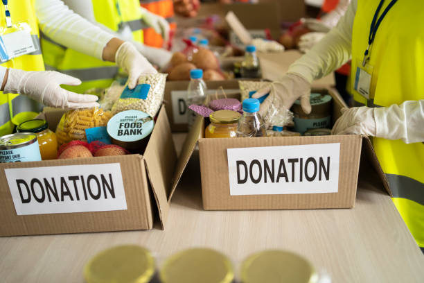 istock Donation for poor people 1308180538