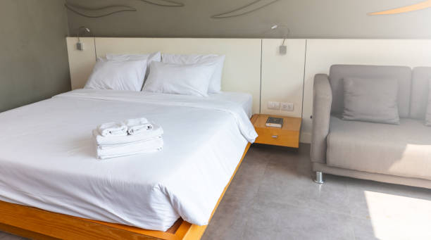 istock Hotel room service and hospitality 1308193304