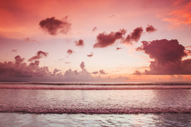 istock Sunset over sea on Bali 1308208221