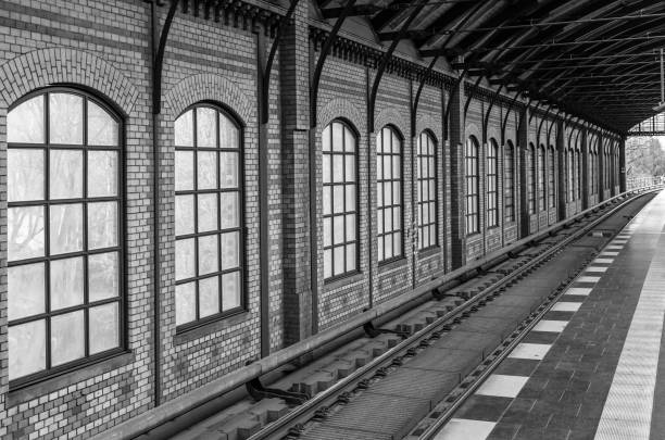 istock Interior Of Railroad Station 1308215212
