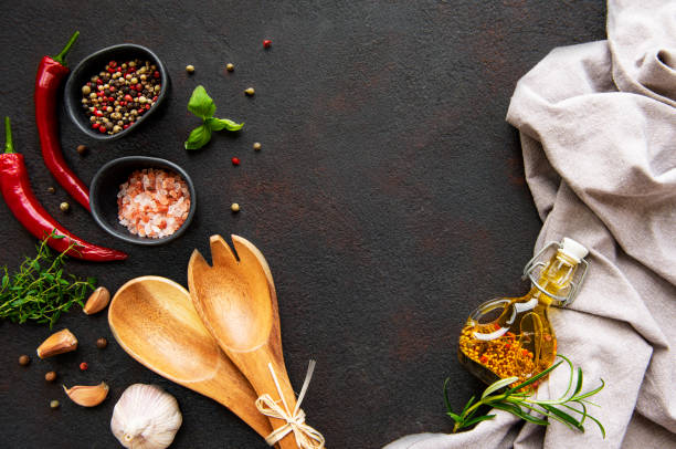 istock Variety of colorful spices 1308217685