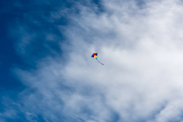 istock Colorful Kites flying over the sky 1308221063