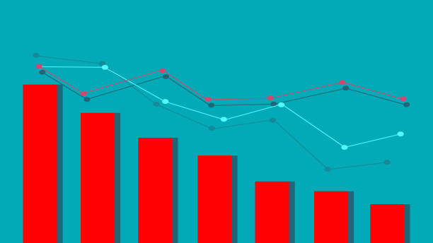 istock the stock market chart during bearish periods. Business trading ideas 1308232768