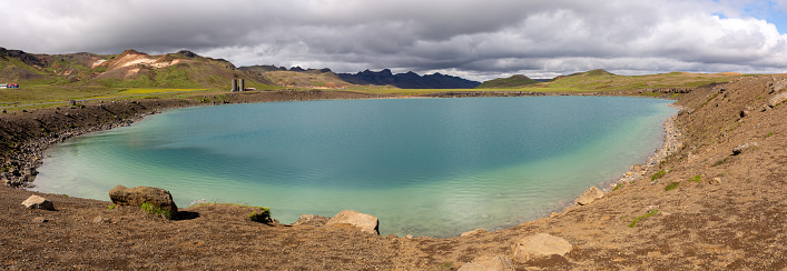 Panoramic landscape on Graenavatn