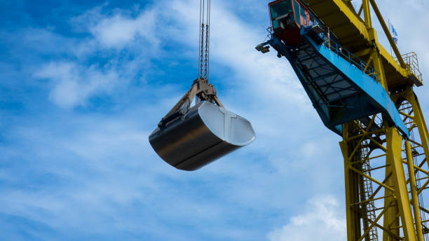 istock Close-up of a Crane Grabber 1308240423