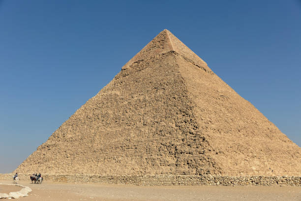 The Great Pyramid. stock photo