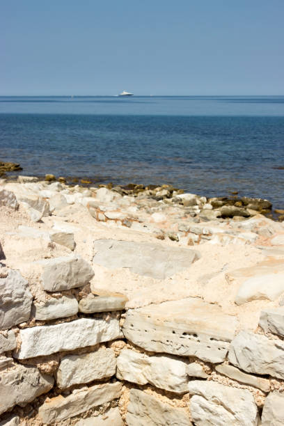 istock Rocky coast on the Adriatic Sea 1308246467
