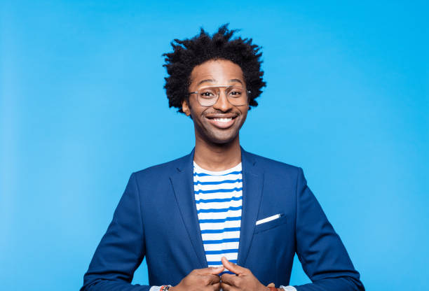 istock Portrait of excited man 1308255198