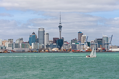 Auckland downtown view