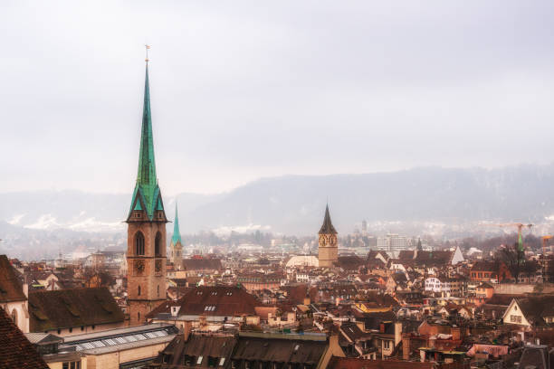 istock View of Zurich 1308261732