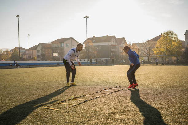 istock Young boy at the soccer practice 1308272343