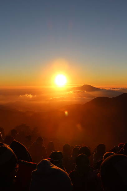 istock Sunrise on bukit sikunir 1308273031