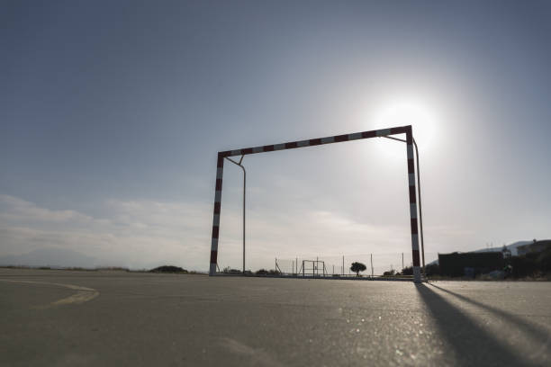 goal of a soccer field