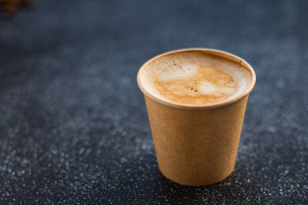 istock coffee hot fresh in disposable paper cup break meal top view copy space for text food background rustic image 1308282933