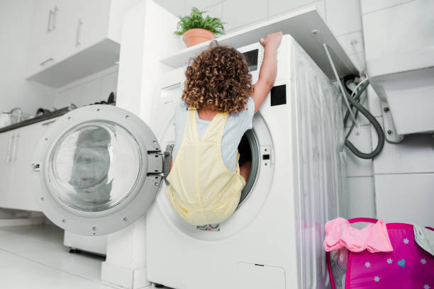 istock Risk play - child at home 1308284034