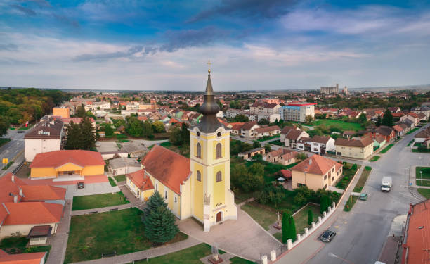 istock Croatia - Saint Michael church in Donji Miholjac 1308285016