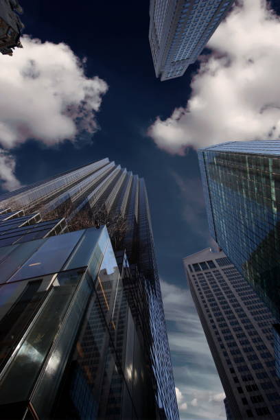 istock Skyscrapers in Manhattan, New York, USA. 1308287601