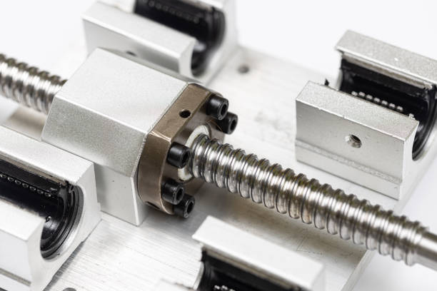 istock CNC machine Z axis aluminum cnc part CNC machining 1308287920
