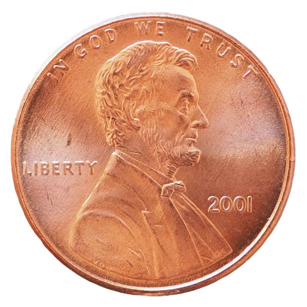 istock 1 cent coin, United States 1308293517