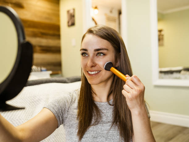 istock Young woman personal care 1308293837