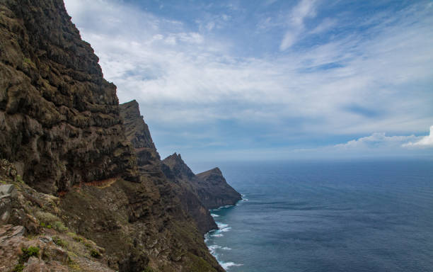 istock Rocky Coast On A Cloudy Day 1308294678