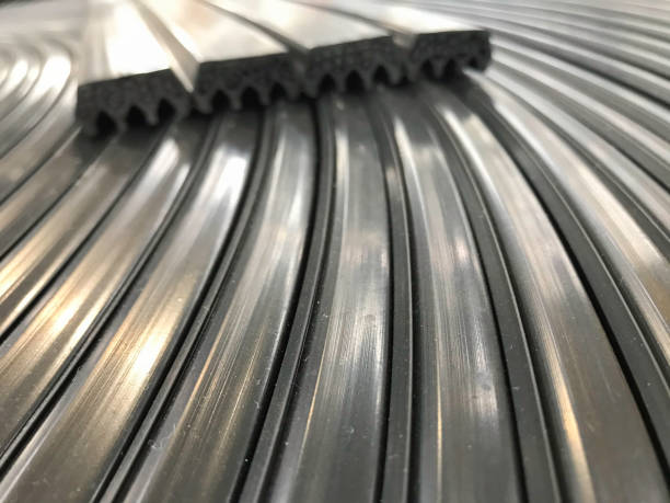 extruded rubber profile in stock area extruded rubber profile in stock areaextruded rubber profile in stock area gasket stock pictures, royalty-free photos & images