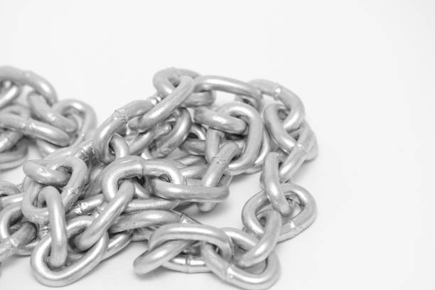 istock iron chain of light metal on a white background 1308297867