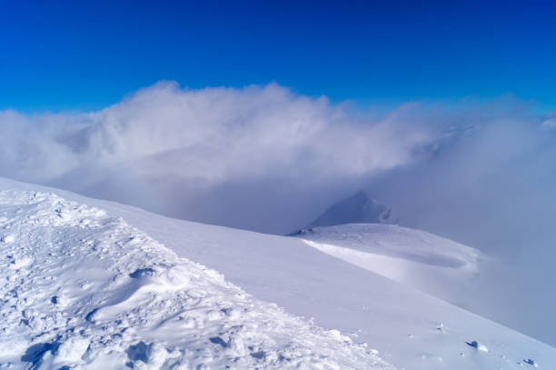 istock Winter, snow and mountains 1308298905