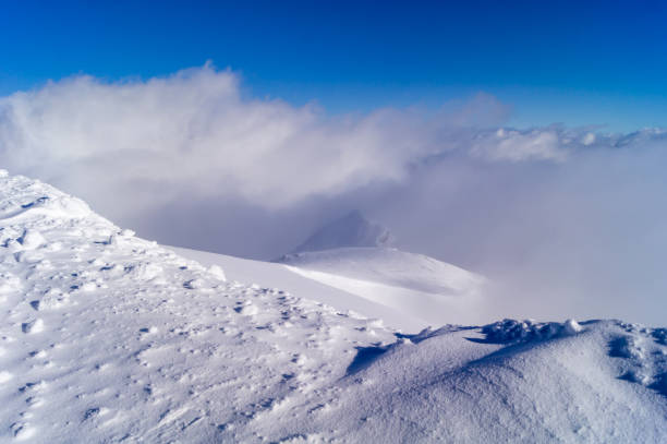 istock Winter, snow and mountains 1308298922