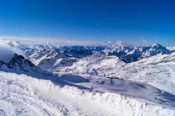 istock Winter, snow and mountains 1308298925