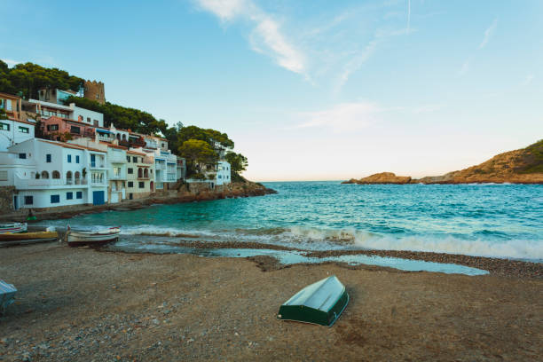 The resort of Port Lligat on Cape Creus Costa Brava Spain
