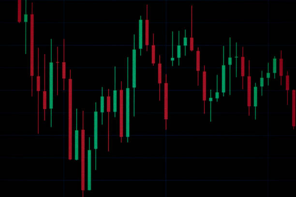 istock Economic graphic. Financial chart, stock analysis data for business background in digital screen. Graphics growth forex finance market. Stock analyzing. Price chart bars. 1308309737
