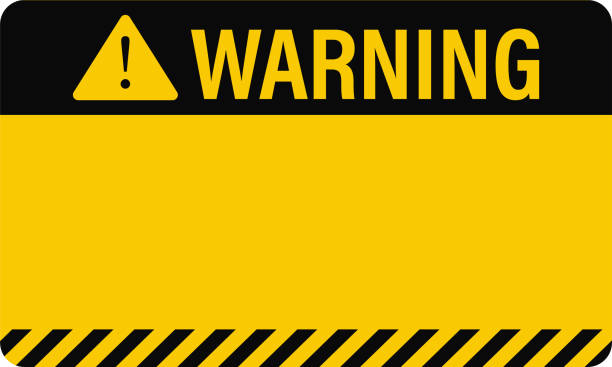 tło ostrzegawcze ,czarna i żółta linia w paski. znak na taśmie ostrzegawczej, ilustracja wektorowa - safety yellow road striped stock illustrations