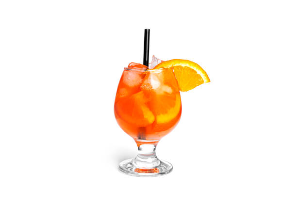 istock Orange cocktail isolated on a white background 1308313230