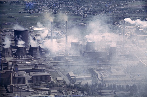 Essen, North Rhine Westphalia, Germany, 1959. Krupp cast steel factory in Essen.