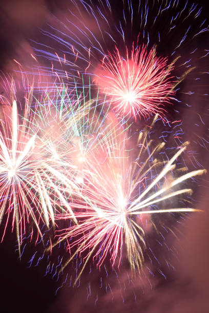 istock fireworks in valencia at night 1308319167