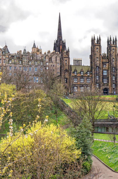istock Edinburgh old city centre - Edinburgh - Scotland 1308322837