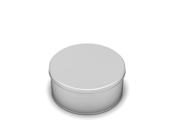 istock Blank tin can metal container for food or cosmetic 1308333649