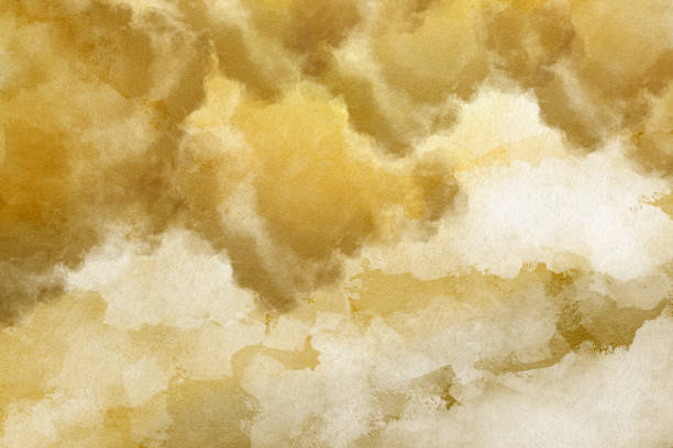 istock Back ground golden white mixed hemp Japanese paper 1308339894