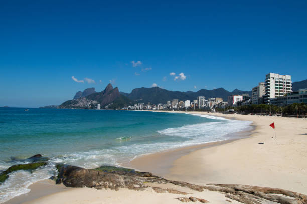 istock Ipanema Beach deserted during the quarantine during Covid-19 Coronavirus outbreak 1308347497