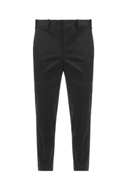 istock Black men's classic trousers 1308356518