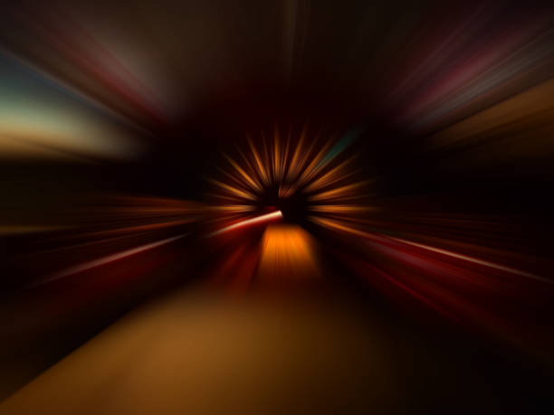 istock car speed motion on night road 1308359048