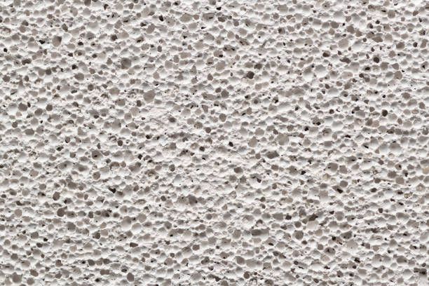 texture of porous spongy stone close up stock photo