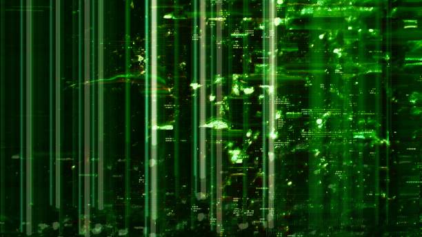 istock Green HUD Cyber Glitch Background 1308376254