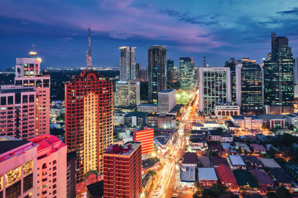 istock Makati Cityscape Manila Sunset Twilight Philippines 1308380199